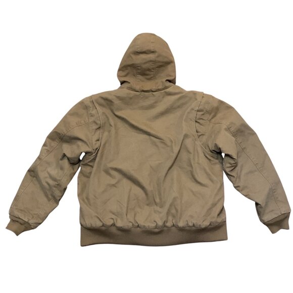 Ranch Tough XL Reg Hooded Work Jacket Brown Insulated Heavy-Duty Carhartt Style - Picture 8 of 8